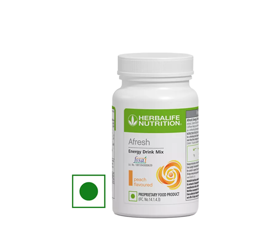 Afresh Energy Drink Mix Peach 50 g
