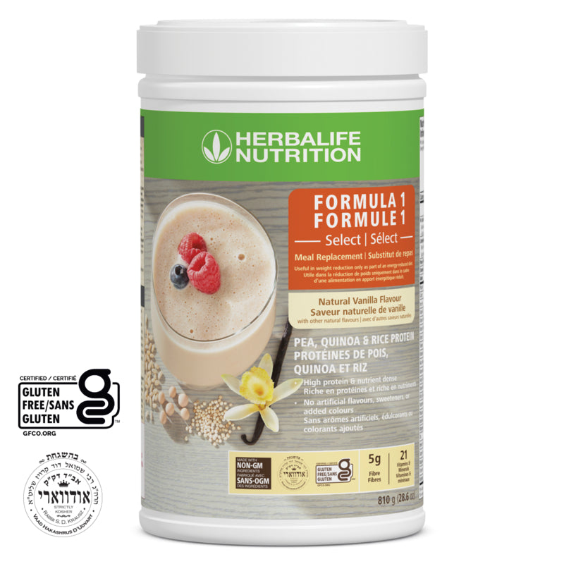Formula 1 Select: Natural Vanilla flavour