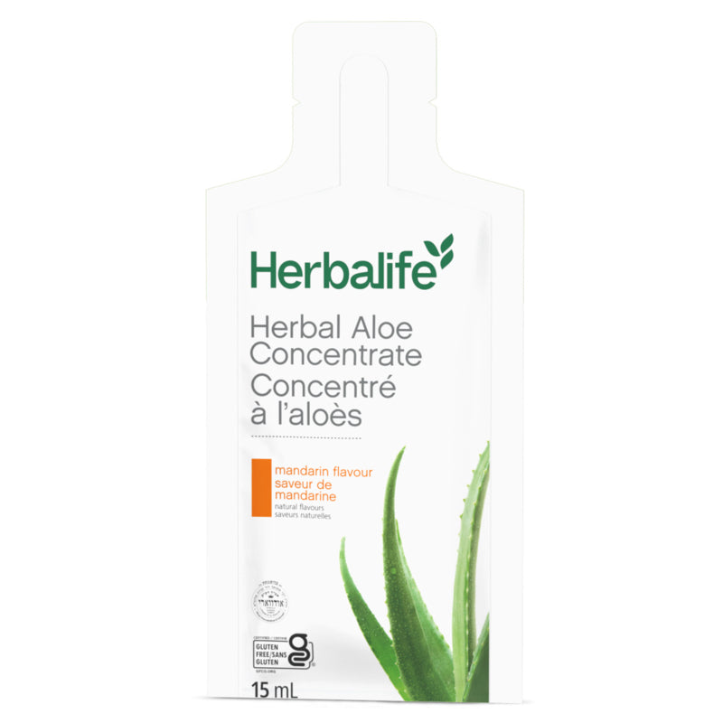 Herbal Aloe Concentrate Single-Serve Packets: Mandarin 30 Packets
