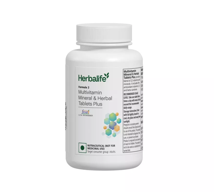 Multivitamin Mineral and Herbal Tablets Plus 90 Tablets